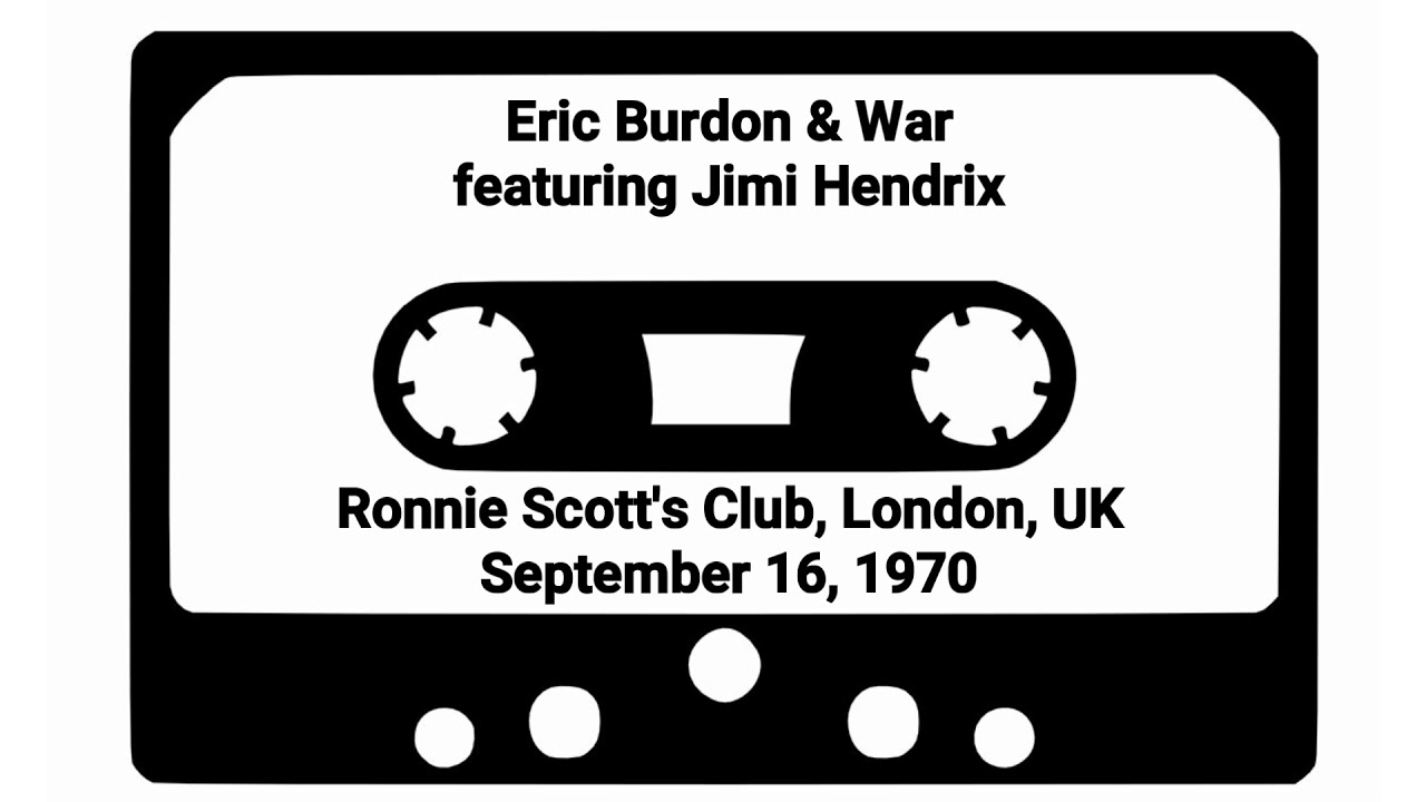 Eric Burdon & War featuring Jimi Hendrix (1970) - YouTube