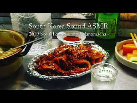 South Korea Sound ASMR - 2019 Seoul Ikseon-dong Pojangmacha