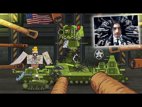 КВ-44: У нас опять проблемы - Мультики про танки реакция на Gerand (геранд) анимация мульт