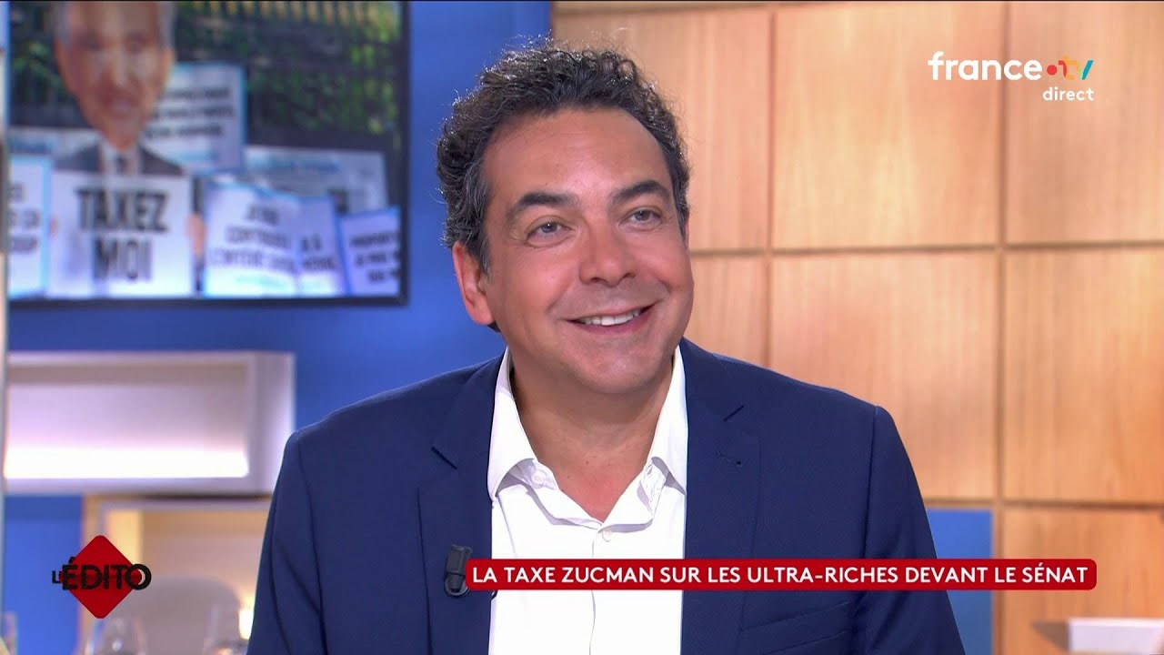 La Taxe Zucman sur les ultrariches devant le Sénat - L’édito de Patrick Cohen