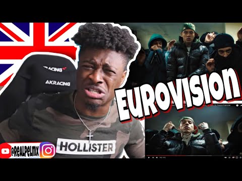 Central Cee - Eurovision ft. Rondodasosa, Baby Gang, A2Anti, Morad, Beny Jr, Ashe 22, 🇬🇧🔥REACTION
