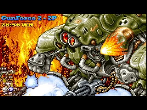 GunForce 2 Arcade Speedrun - 2P - 28:56 WR [12/3116]