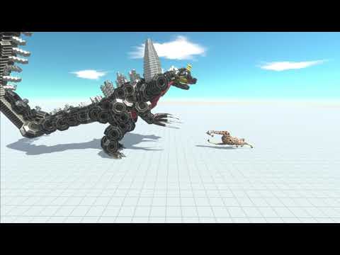 SPACE GODZILLA vs EVERY UNIT - Animal Revolt Battle Simulator
