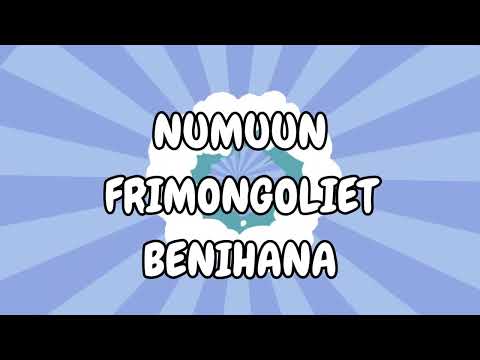 numuun & frimongoliet - benihana (lyric video)
