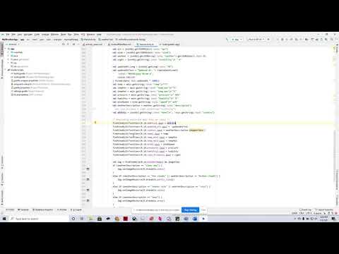 Android Studio Kotlin Weather App