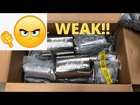 Stock GT500 mufflers vs Borla Touring mufflers and the IC pump relay bypass mod