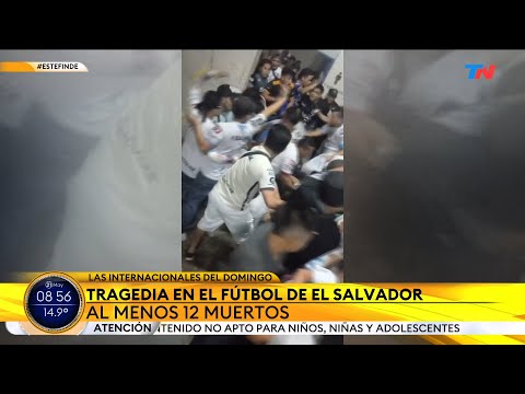 TRAGEDY IN EL SALVADOR I A deadly stampede left at least 12 dead