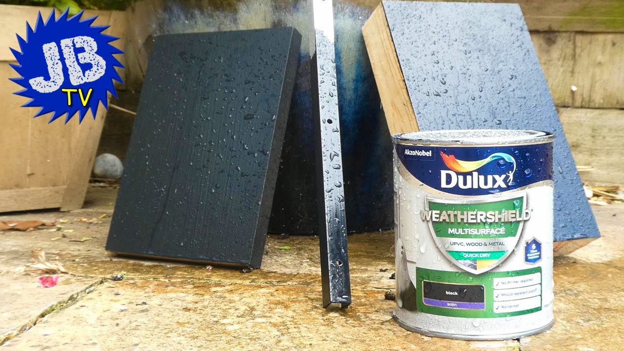 Watch video Dulux Weather Shield Paint - No Primer Required - Multi Surface Now Dulux Weather Shield Paint - No Primer Required - Multi Surface