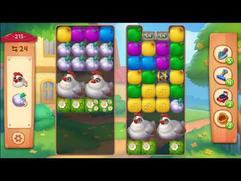 Farmscapes Level 215 - NO BOOSTERS 🌻🚜🐔 | SKILLGAMING ✔️