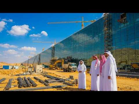 Inside Saudi Arabia's NEOM The Line🇸🇦: How the $500B Mirrored City is Being Built!