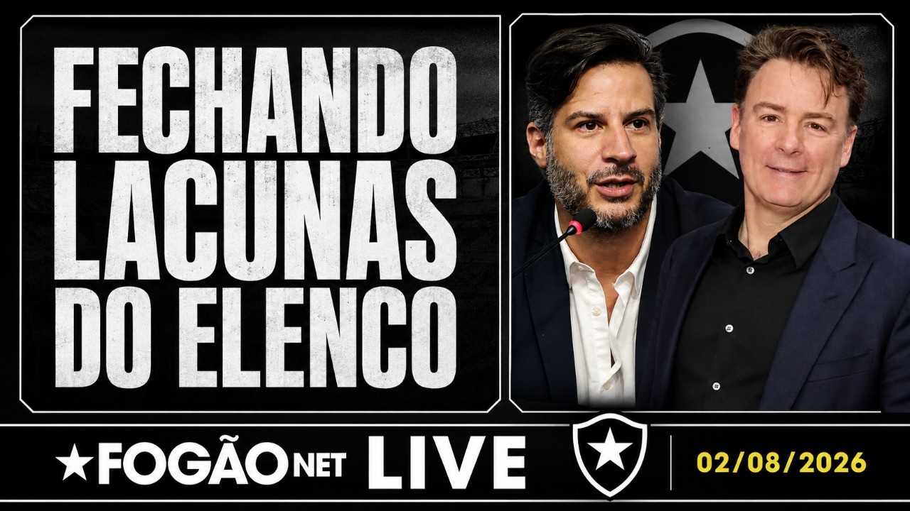 LIVE | Botafogo tem semana livre para buscar suas prioridades no mercado