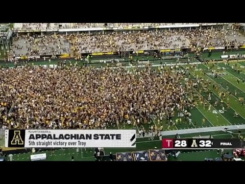 Troy vs App State INSANE Ending | 2022 College Football