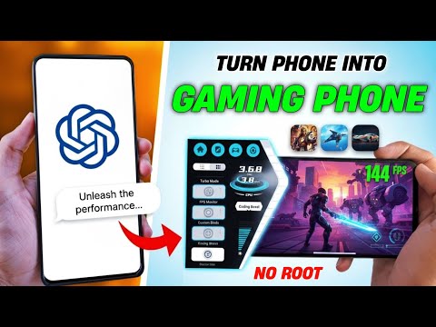 ChatGPT Converted My Old Phone Into a Gaming Phone | 120 FPS in all High End Games