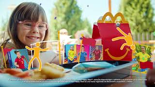 McDonald ¡Crea tu equipo ideal con los cromos de Panini! anuncio