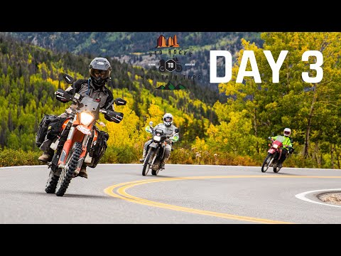 Black Bear Pass & Telluride on an Adventure Motorcycle | Red Rocks To Mountain Tops Day 3