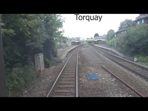 A Train Drivers view. Newton Abbot - Paignton.
