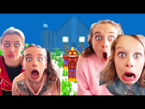 Norris Nuts Gaming - WHICH KID BUILDS BEST UNDERWATER HOUSE IN MINECRAFT *judging*  Gaming w/ The Norris Nuts