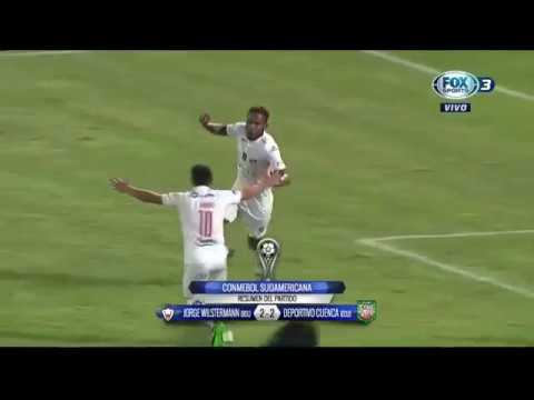 Jorge Wilstermann  (5) 2 - 2 (6) Deportivo Cuenca (Goles Conmebol Sudamericana 2018)