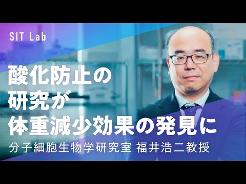 【SIT Lab】健康寿命の延長へ ビタミンEで脳老化・肥満を抑制（システム理工学部 福井浩二 教授）