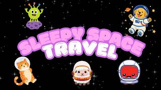 Baby Sensory Sleep Video 🌙✨ Lullaby for Babies | Sleepy Space, Stars, 