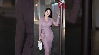 beautiful girl street fashion outfits style #tiktok #chinesefashion #mejoresstreetfashion #shorts