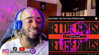 FIRST TIME REACTION TO Harry Mack - Bet The House (Official Audio) | MUST WATCH | DREADHEADQ TV