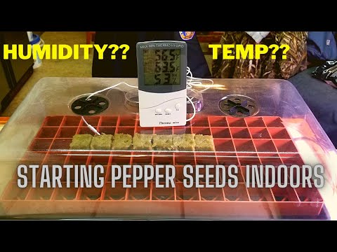 , title : 'Starting Pepper Seeds Indoors || Humidity & Temperature || Does It Matter??'