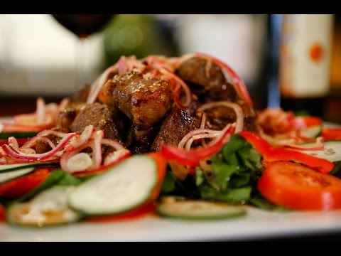 The BEST Shaking Beef /Bò Lúc Lắc Dinner w/Watercress Salad (English)
