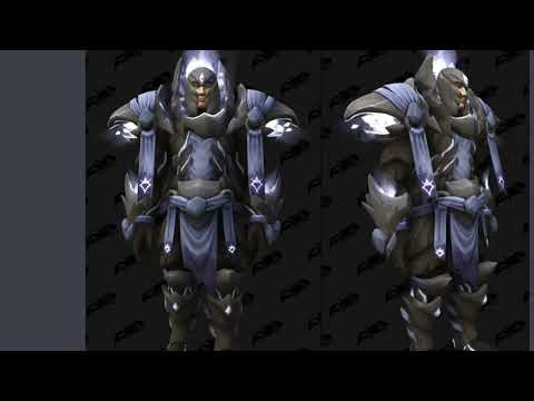 Paladin tier set model for Dragonflight