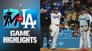 Marlins vs. Dodgers Game Highlights (4/27/26) | MLB Highlights