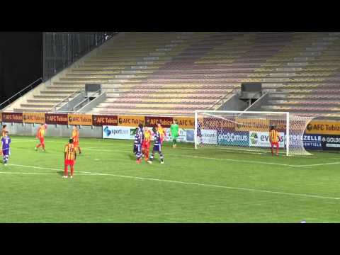 U21 Cup AFC Tubize - RSC Anderlecht Johan Sampaoli and Wout Faes