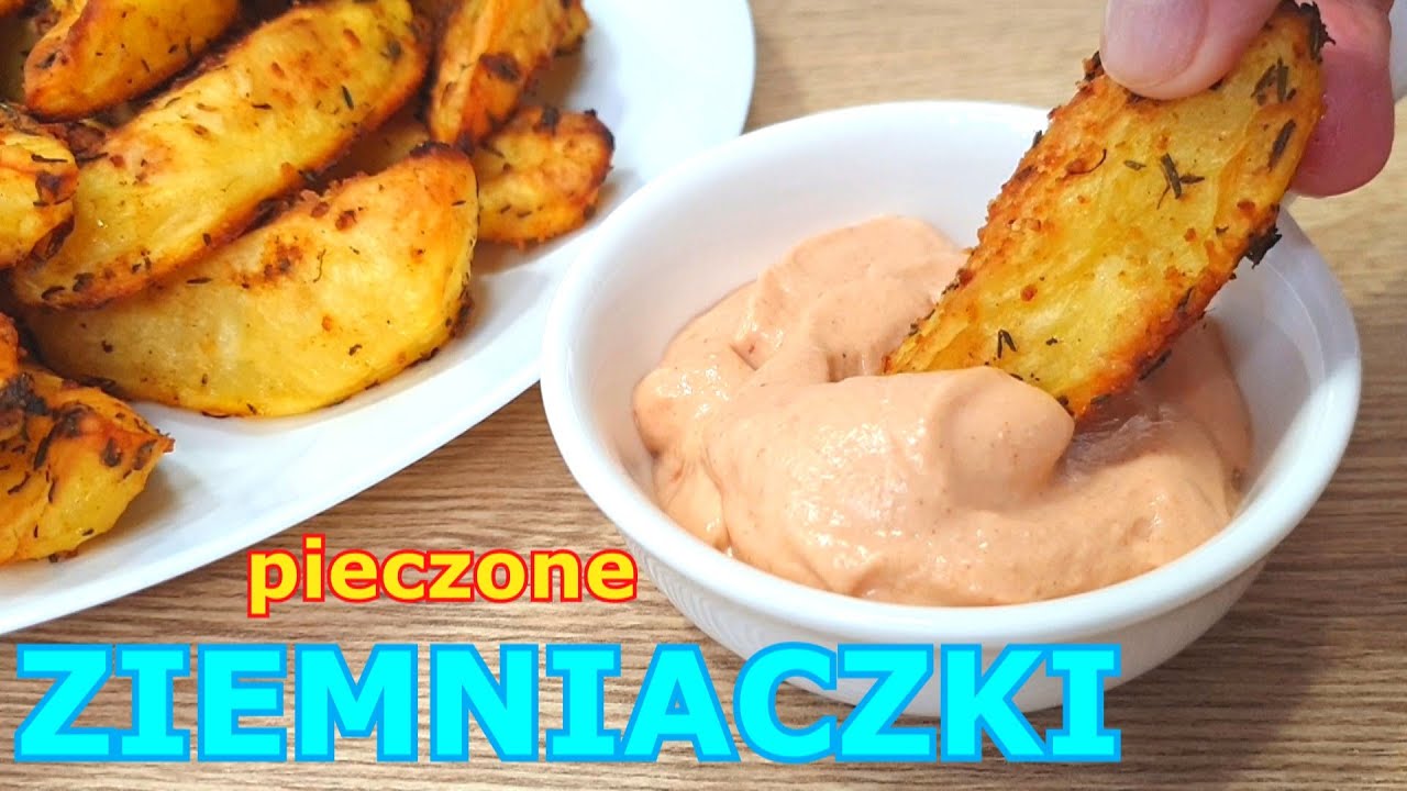 Chrupiące pieczone ziemniaki bez podgotowywania 👌 pyszny dodatek do obiadu lub po prostu przekąska 👍