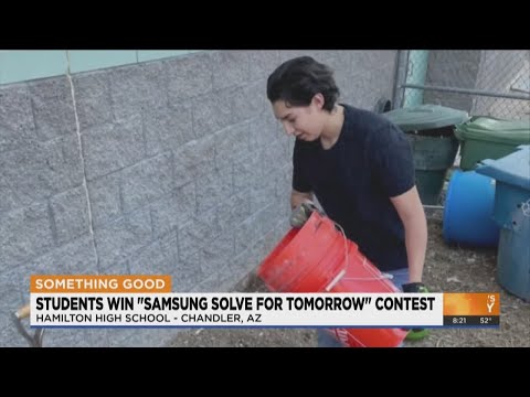 Something Good: Hamilton HS students use STEM to address real-world problems