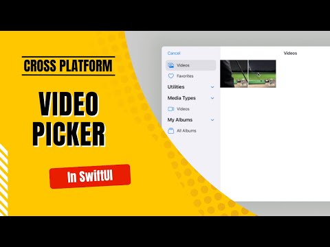 SwiftUI: Building a Video Picker - iOS & macOS Compatible