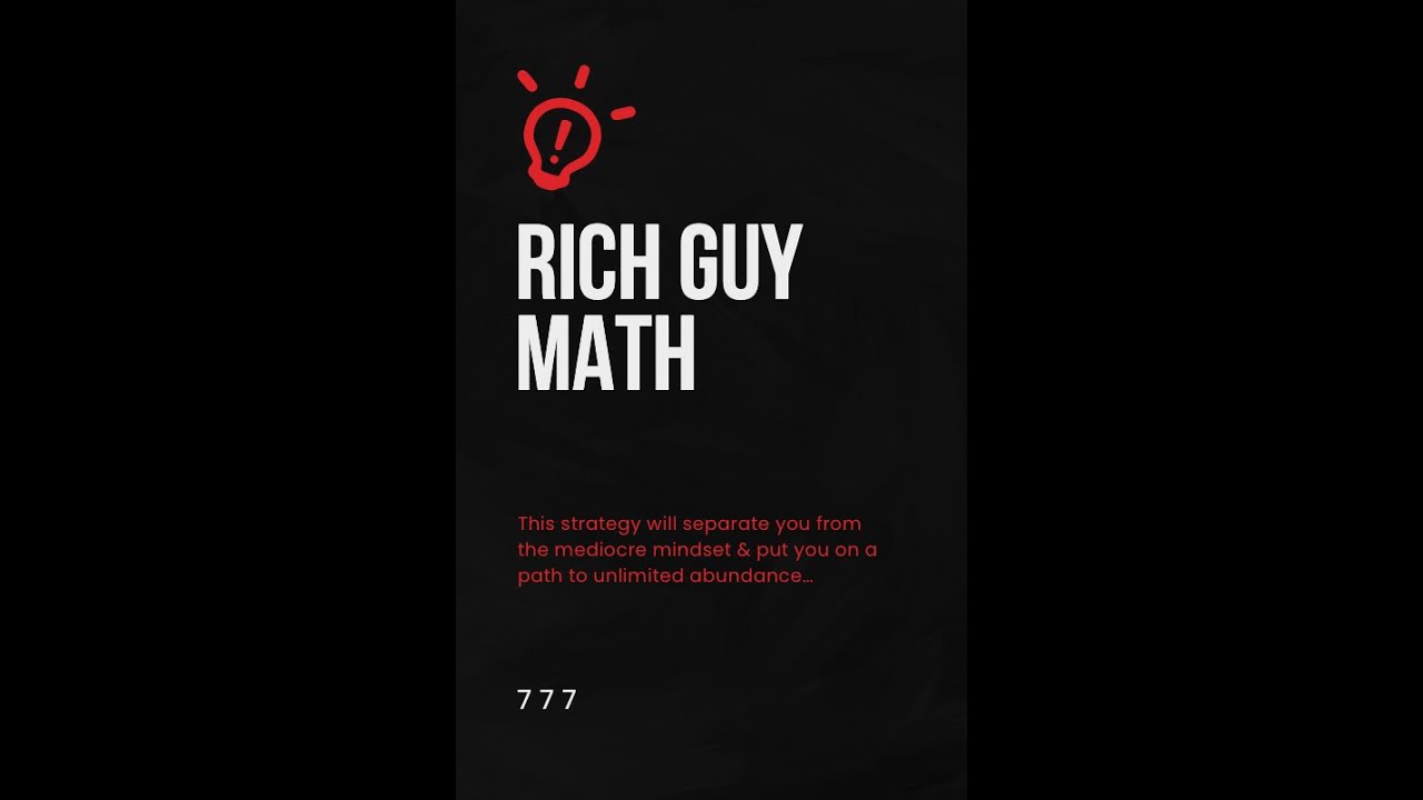 RICH GUY MATH