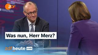 Video: Kanzler Merz im Interview: Iran, Wirtschaft und Koalitionskrach | Analyse bei ZDFheute live