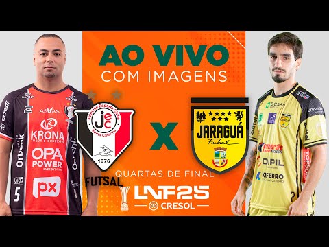 JOGO COMPLETO | LNF 2025 | JOINVILLE x JARAGUÁ | RODADA QUARTAS - 1ª RODADA