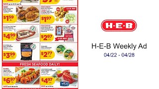 H-E-B Weekly Ad 04/22 - 04/28
