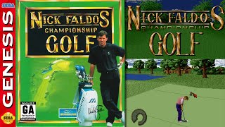 Nick Faldo's Championship Golf (Sega Genesis prototype)