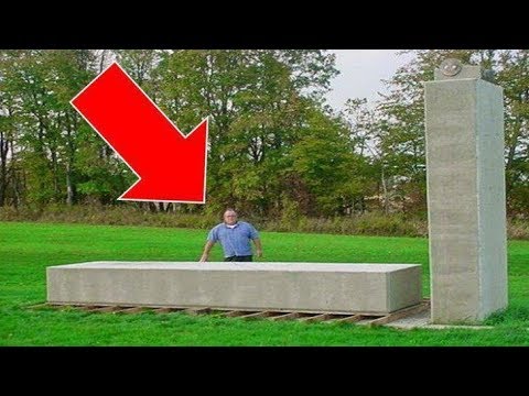 AMAZING VIDEO: Man Lifts 20 Ton Block By Hand