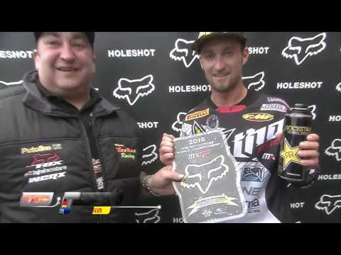 MXGP Fox Holeshot FULLBACK MXGP of Great Britain 2016