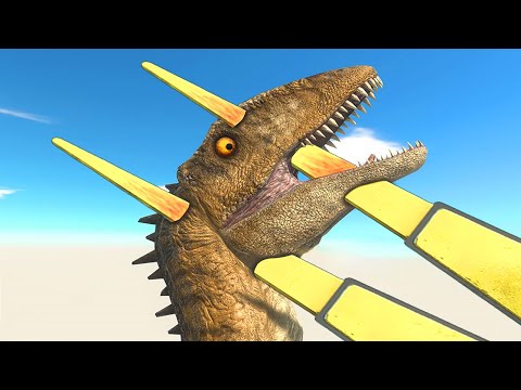 Run and Jump Through Spikes - Animal Revolt Battle Simulator