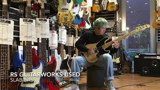 Video thumbnail for RS Guitarworks used SLAB BASS by 三木楽器 / MIKIGAKKI 公式チャンネル