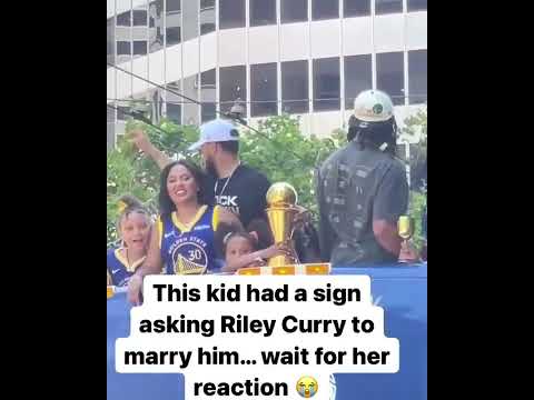 This Riley Curry moment was adorable ???? | NBA on ESPN