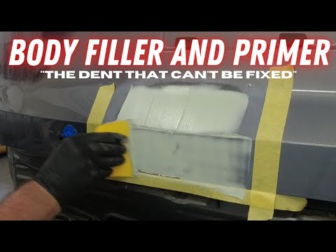 PRO TIPS: How to use and shape body filler. Garage Noise auto body