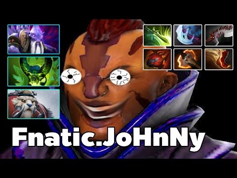 Fnatic.JoHnNy Play Antimage Carry Rank MMR Game - Dota2