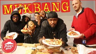 One Big Family Mukbang! (Pizza Hut)