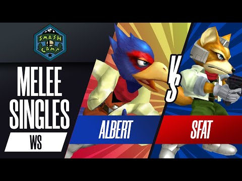 Albert vs. CLG|SFAT - Melee Singles Winners Semis - Smash Camp 2022
