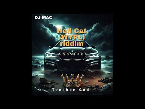 Tenshon Gad - Hell Cat (WYFL Riddim) [Audio Visualizer]