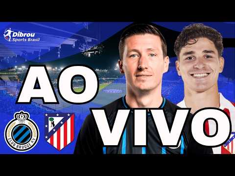 CLUB BRUGGE X ATLÉTICO DE MADRID AO VIVO CHAMPIONS LEAGUE DIRETO DO JAN BREYDEL STADIUM